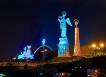 Se ilumina el pesebre más grande de Quito